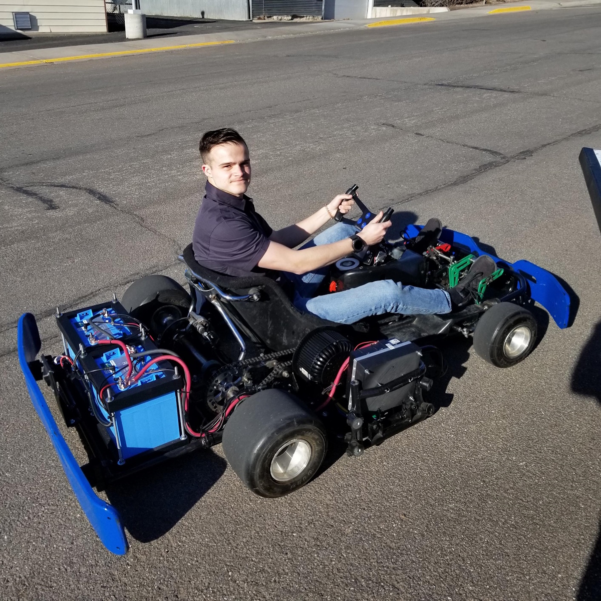 Innovative Electric Go-Kart Project at BYUI Showcases Engineering Prowess with Electroimpact’s Support